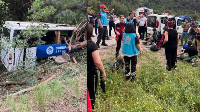 Otomobil Sporları Federasyonu aracı Eskişehir'de şarambole uçtu: 5'i ağır 28 yaralı