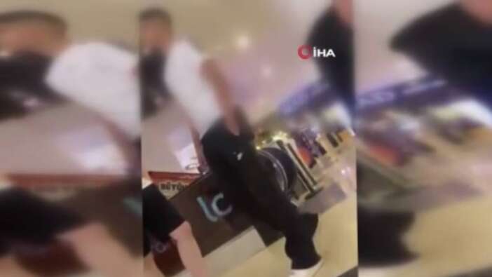 İzmit Arasta Park AVM'de dehşet anları: Çıkartırsam gırtlağına sallarım