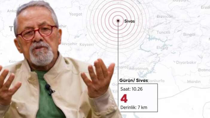 Naci Görür'den Gürün yorumu: 6 büyüklüğünde deprem üretme potansiyeli var