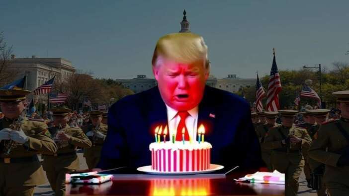 Orta Doğu yangın yeri... Trump doğum günü partisi düzenliyor!