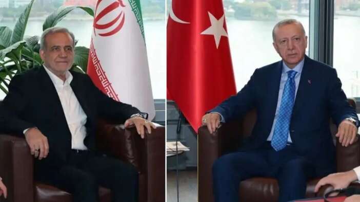 Cumhurbaşkanı Erdoğan, İran Cumhurbaşkanı Pezeşkiyan ile görüştü! "Türkiye rol üstlenmeye hazır"