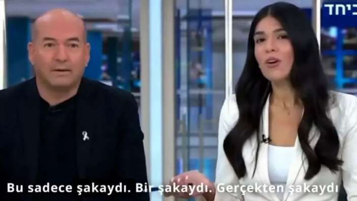 "Finalde Türkiye var" diyen hadsiz İsrailli gazeteci geri adım attı! "Sadece bir şakaydı..."
