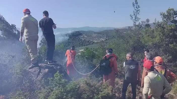 Manisa'daki orman yangını 2. gününde kontrol altına alındı