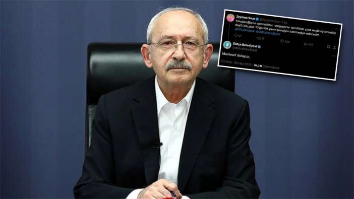 Kılıçdaroğlu’na Datça’da tatil hediye etmek istedi… CHP’li belediyeden tek kelimelik yanıt: Doluyuz!