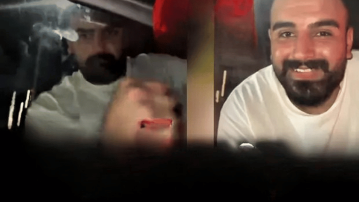 Trafik magandası dehşet saçtı! Camı yumrukladı, küfürler savurdu