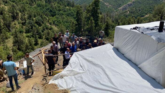 Erzurum'da Oltu taşı ocağında göçük! 3 işçi hayatını kaybetti...