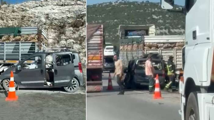 Adana Pozantı'da korkunç kaza! TIR'ın altına giren araçtaki 5 kişi hayatını kaybetti