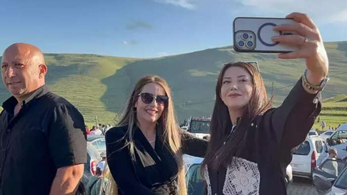 Atatürk’ün silüeti yeniden görüldü! Ardahan'da doğal mucize kamerada!