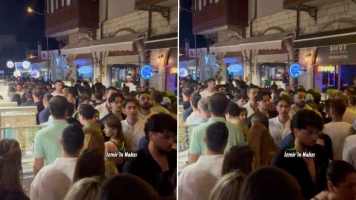 Alaçatı’da sokaklar tıklım tıklım ama dükkanlar sinek avlıyor! Turistin derdi piyasa yapmak...