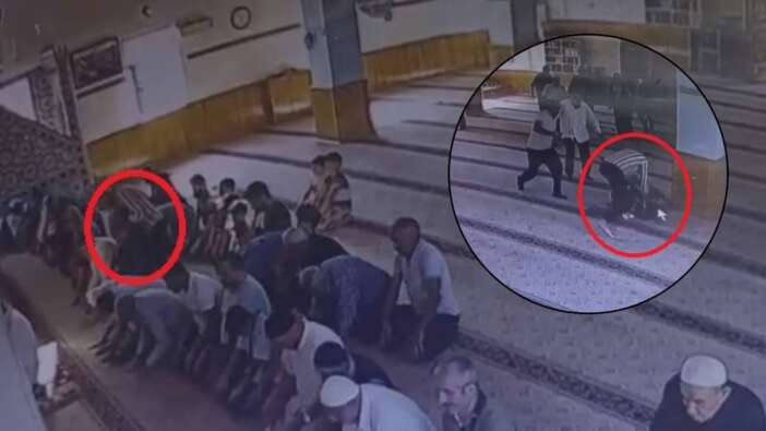 Kayseri'de bir camide tüyler ürperten cinayet! Namaz kılan adamı boğazını keserek öldürdü