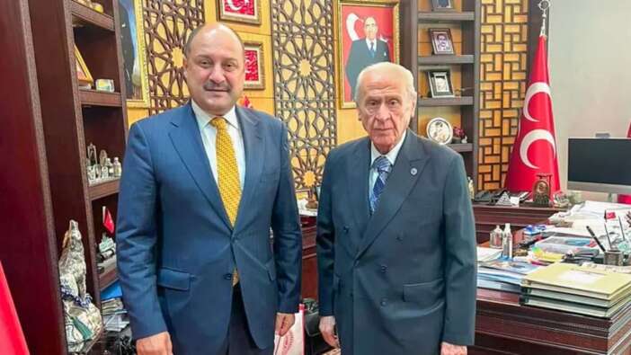 Şanlıurfa Büyükşehir Belediye Başkanı Kasım Gülpınar’dan Bahçeli’ye kritik ziyaret: AK Parti’ye mi geçiyor?