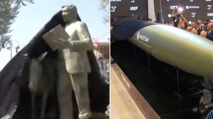 AK Parti Kadın Kolları'ndan CHP'ye füze göndermesi: Siz heykel açıyorsunuz, biz Tayfun Blok-4!