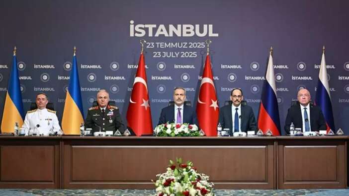 Tarihi buluşma Çırağan’da! Türkiye'nin öncülüğünde Rusya-Ukrayna barışı için 3. tur müzakereler başladı