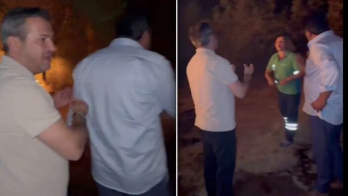 Alevler evini sarsa da ayrılmak istemedi! Karabük Belediye Başkanı Çetinkaya tek cümleyle ikna etti