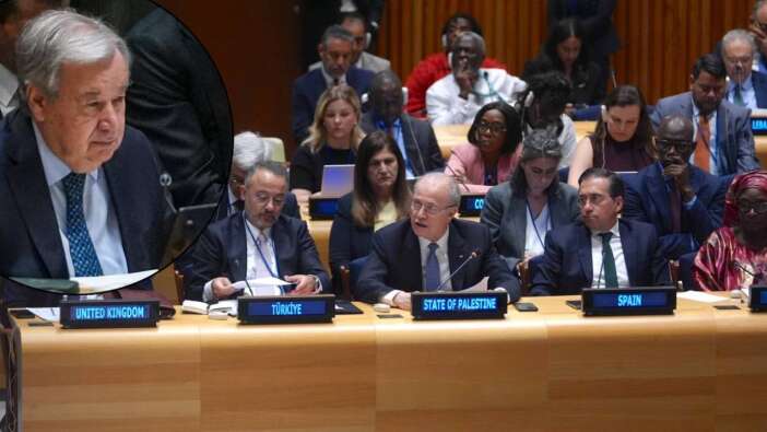 BM'de tarihi Filistin oturumu... Guterres: Filistinliler için devlet kurma bir ödül değil, bir haktır