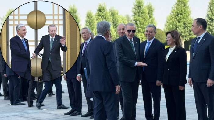Kazakistan Cumhurbaşkanı Tokayev'e Türkiye Cumhuriyeti Devlet Nişanı verildi