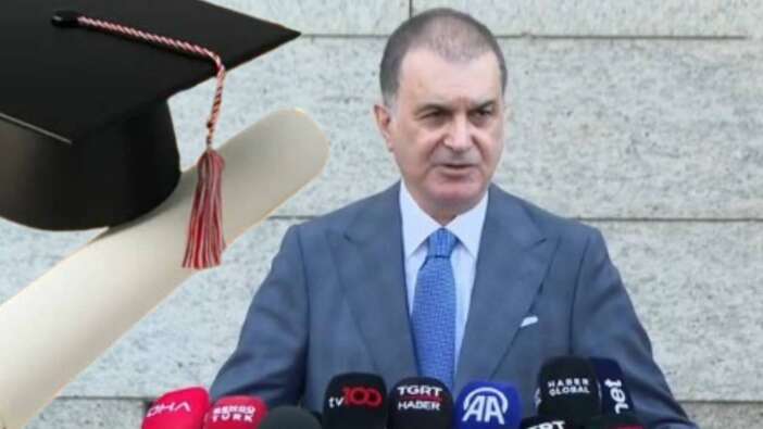 Sahte diploma konusu... Ömer Çelik: Devlete musallat olan bütün bu yapılar jiletle kazınacak
