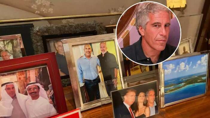 Musk, Muhammed Bin Selman, Papa… Pedofili milyarderi Epstein'ın evinden çıkan fotoğraflar şoke etti!