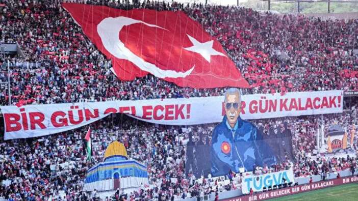 TÜGVA Programı'na damga vuran Mescid-i Aksa koreografisi