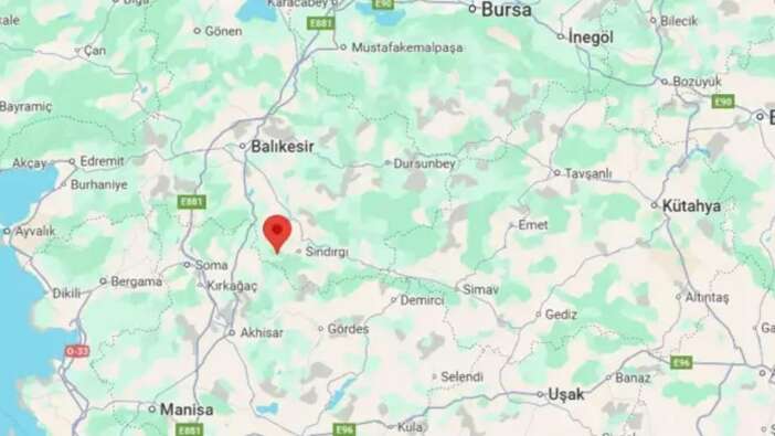 Balıkesir'de akşam vakti korkutan deprem