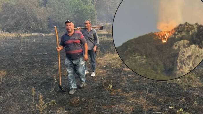 Sinop'taki orman yangını kontrol altında! Vali Özarslan: Tahliye edilenler köylerine dönebilir