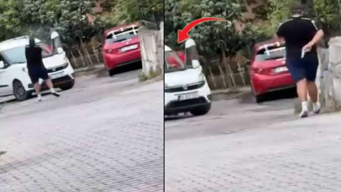 Cinayet anı saniye saniye kamerada! Muammer Öztürk aracına binerken üzerine kurşun yağdı