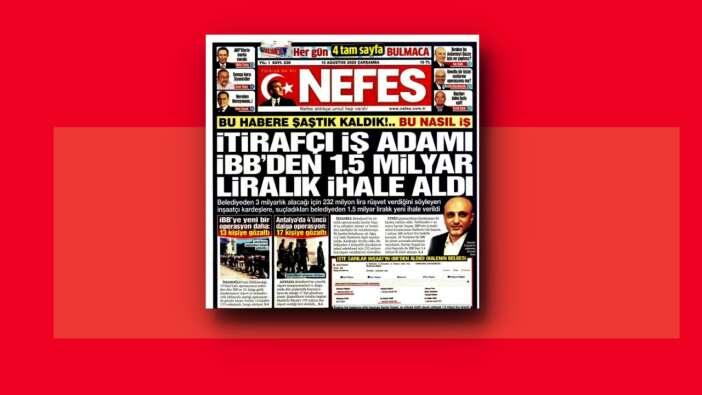 Bu manşete şaştık kaldık... CHP medyasında ‘Nefes’ çatlağı: İBB yolsuzluk dosyasını manşetten verdiler!