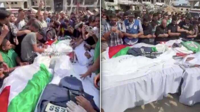 Hakikatin sesi susturulmak isteniyor! İsrail'den medya çadırına kirli saldırı: 6 gazeteci şehit oldu!