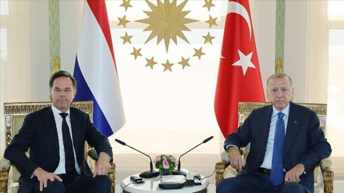 Cumhurbaşkanı Erdoğan NATO Genel Sekreteri Rutte ile görüştü! Ukrayna-Rusya Savaşı'na ilişkin gelişmeler ele alındı