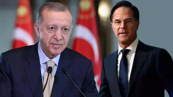 Talep NATO'dan geldi: Cumhurbaşkanı Recep Tayyip Erdoğan, Mark Rutte ile görüştü