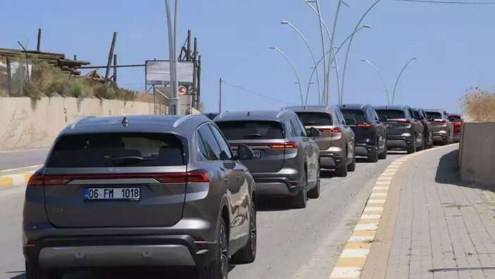 Burası Çankırı! Türkiye’nin en uzun Togg konvoyu rekor kırdı