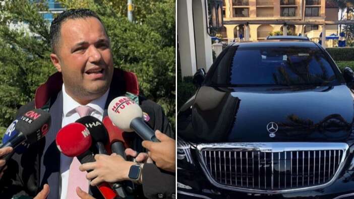Rezan Epözdemir’in 35 milyonluk Maybach'ine el konuldu! Çakarı da sahteymiş...