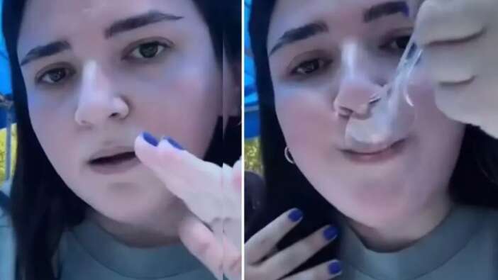 Dedesi ve babaannesi için düzenlenen mevlitte tadım videosu çekti! Sosyal medya ayağa kalktı