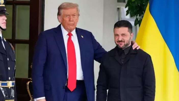 Beyaz Saray’da tarihi zirve! Trump ve Zelenskiy barış görüşmesinde bir araya geldi