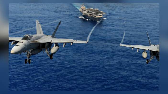 ABD'den ilginç iddia: UFO'larla F-18'ler it dalaşına girdi