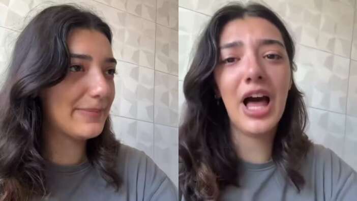 Üniversiteye yerleşemeyen genç kızın gözyaşları gündem oldu