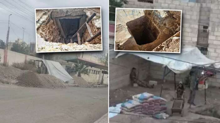 İsrail'in kuklası YPG'yi operasyon korkusu sardı! Parklardan hastanelere… Fırat’ın doğusunu tünellerle doldurdular