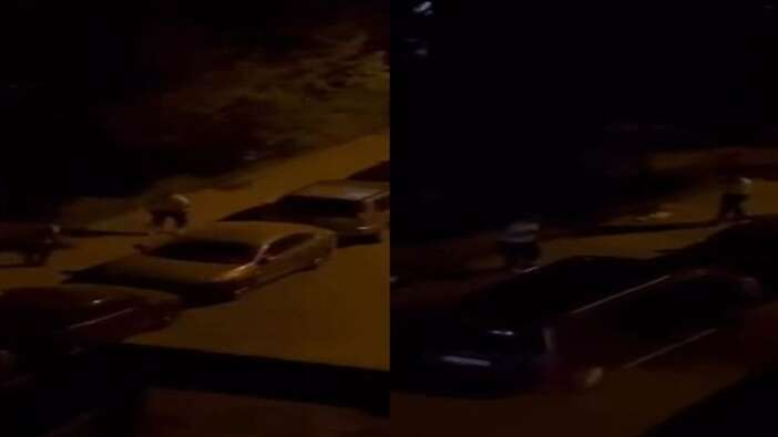 İstanbul'da polise mukamevet! Arbede cep telefonu kamerasında! Havaya ateş açıldı!