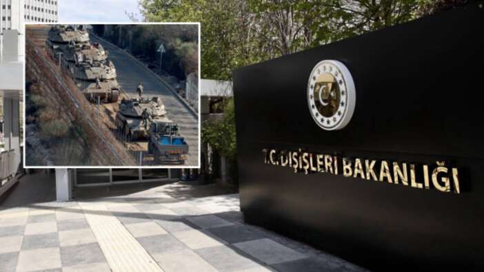 Türkiye'den İsrail'e sert tepki, Suriye'ye destek