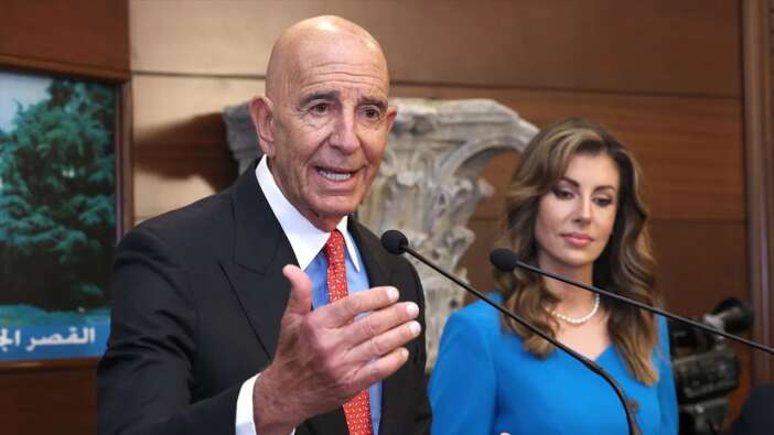 Tom Barrack’tan Lübnanlı gazetecilere hakaret: Hayvanca davranmayın medeni olun!