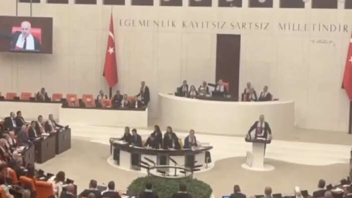TBMM'de tansiyonun yükseldiği an: Miting yapmak istiyorsan çık dışarıda yap