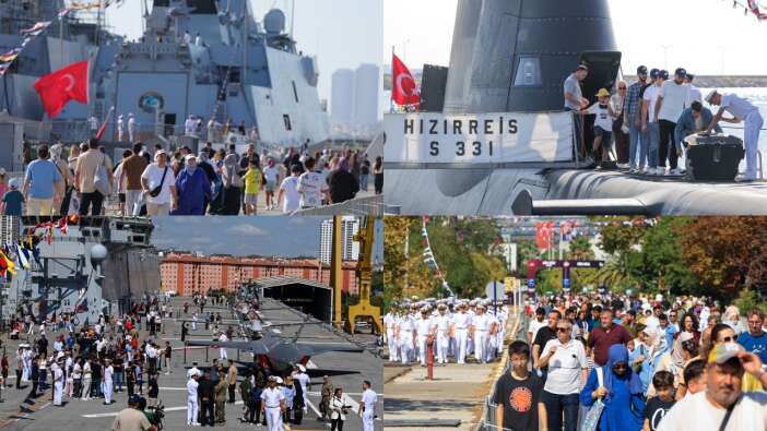 TEKNOFEST Mavi Vatan'ın, ikinci gününde vatandaşlardan yoğun ilgi