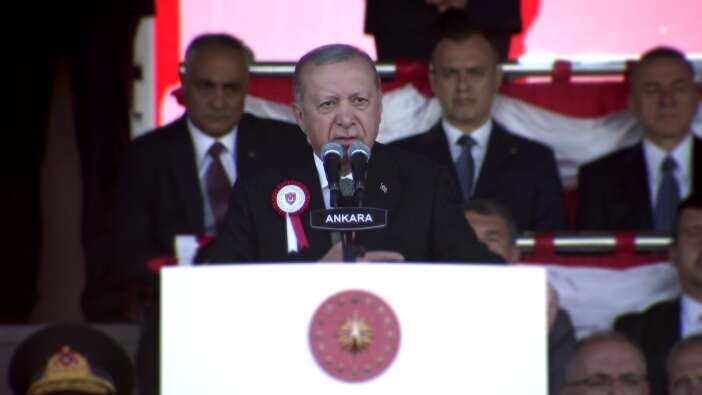 Erdoğan’dan Harp Okulları mezuniyetinde dikkat çeken mesaj: Yakında yeni müjdelerimiz olacak, Türk ordusu hiç olmadığı kadar güçlü