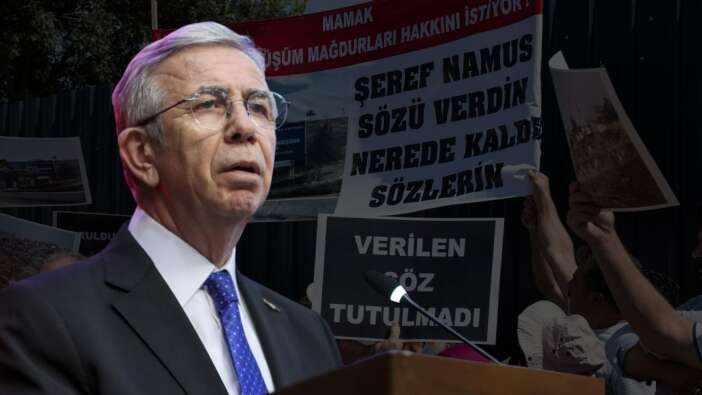 Mansur Yavaş'ın seçim vaadiydi! Mamak’ta kentsel dönüşüm mağdurları ayakta