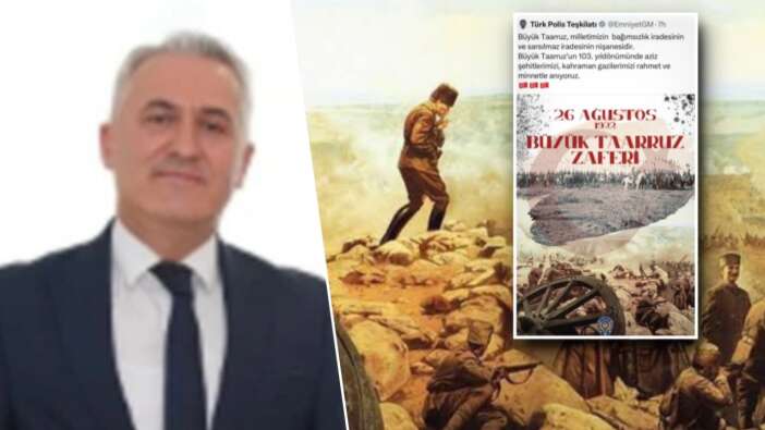 Emniyet'in Atatürksüz paylaşımında sorumlu isim görevden alındı!