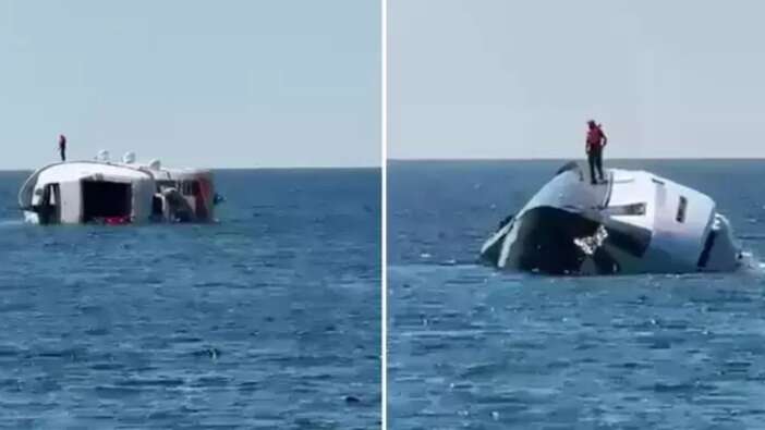 Zonguldak’ta lüks yat faciası! Teslim Edildi, 15 dakika sonra sulara gömüldü