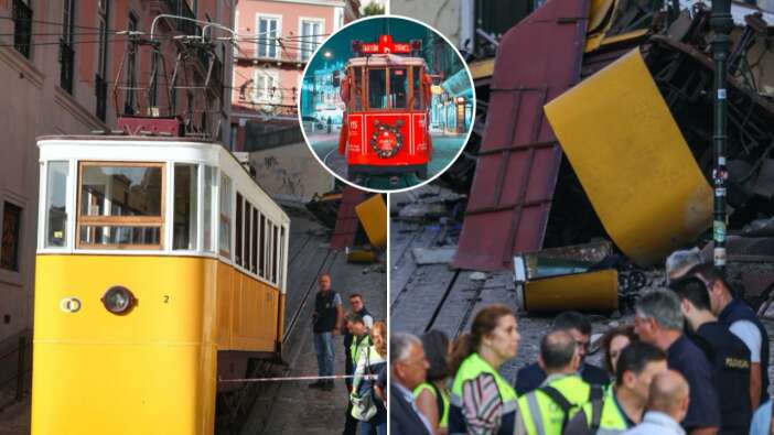 Lizbon’un simgesi, turistlerin gözdesi tarihi tramvay otele çarptı: 17 ölü, 18 yaralı var! Akıllara Beyoğlu hattı geldi...
