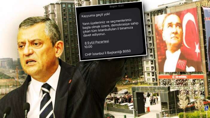 Gürsel Tekin'in resti sonrası CHP'de 'pazartesi' paniği! Tüm üyelere mesaj gönderip çağrı yapıldı: Yarın il binasına gelin...