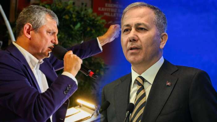 Özgür Özel provokasyonda ısrarcı! Bakan Yerlikaya'ya yanıt: Evimizin önünden çekilin