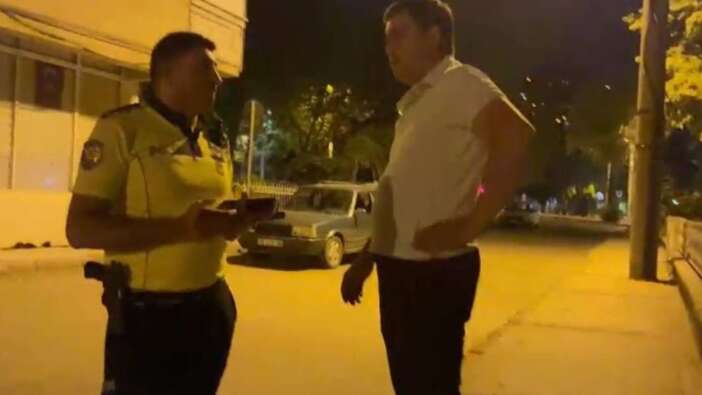 Ehliyetsiz sürücünün ilginç ricası: 'ayağınıza paspas olayım'